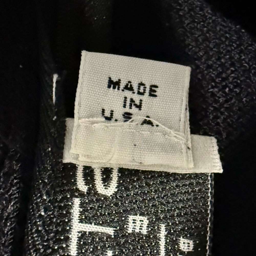 Vintage St. John Evening by Marie Gray Black Knit Cocktail Dress Women’s Size 10 - Picture 4 of 8